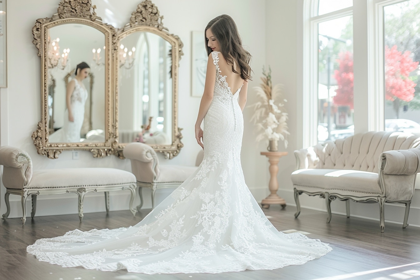 Comment habiller une robe de mariée ?