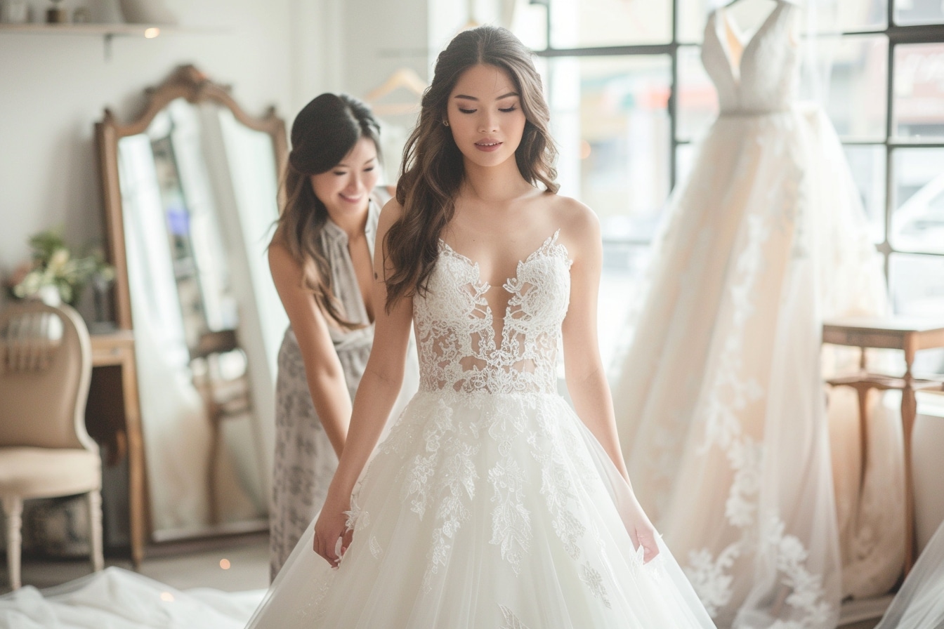 Comment se passe les essayage d’une robe de mariée ?