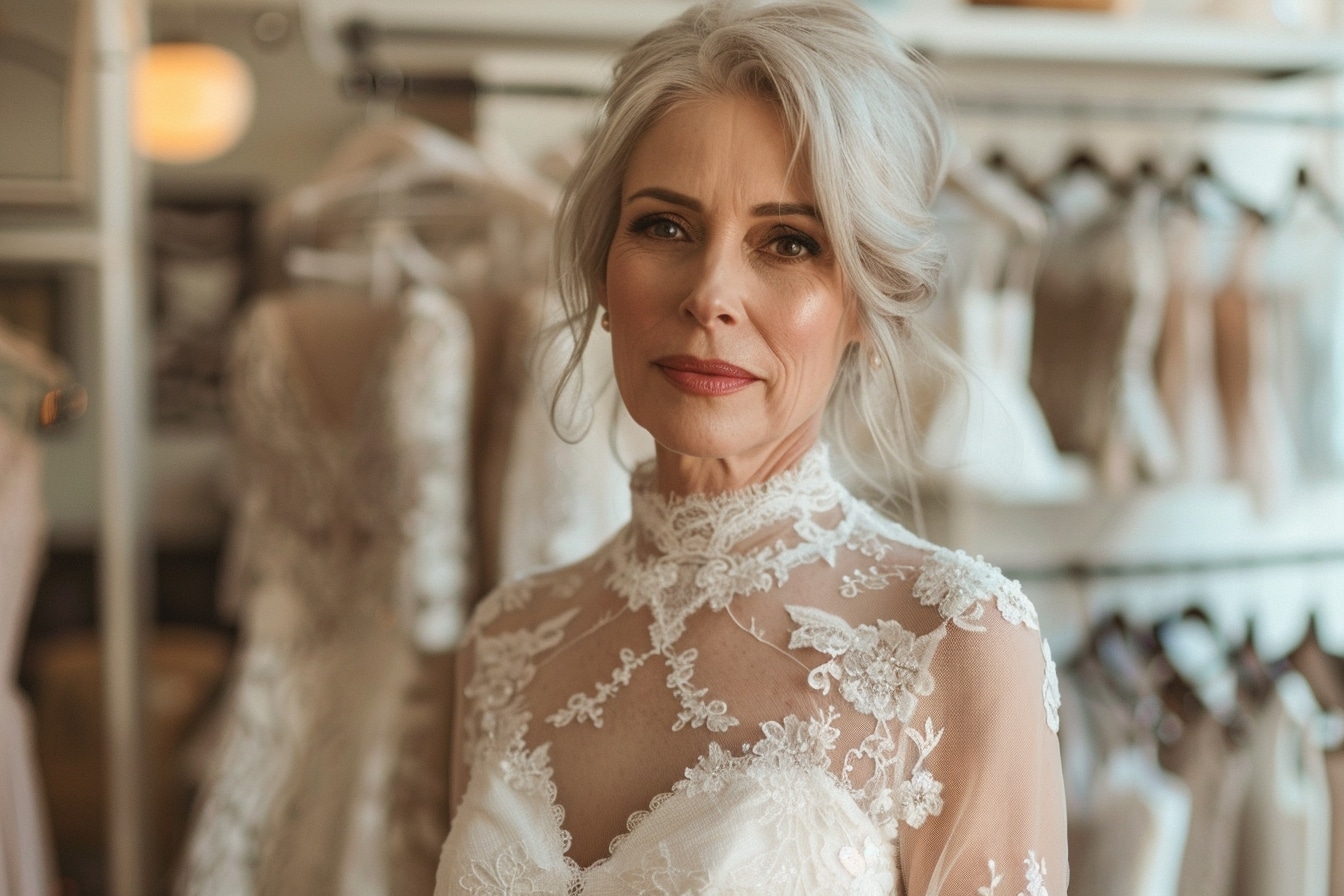 Où trouver la robe de mariée idéale à 60 ans