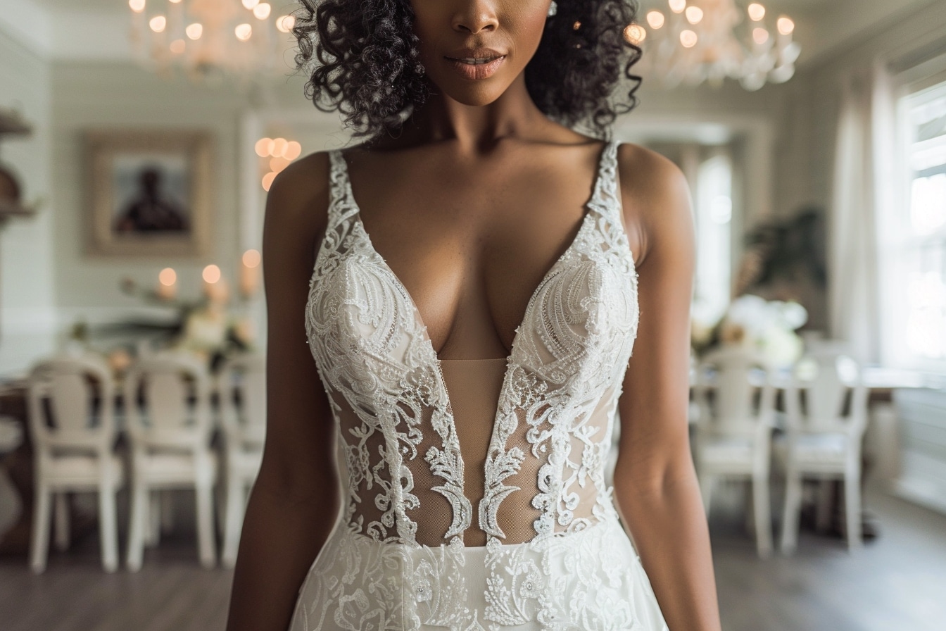 Quelle robe de mariée pour des hanches larges ?