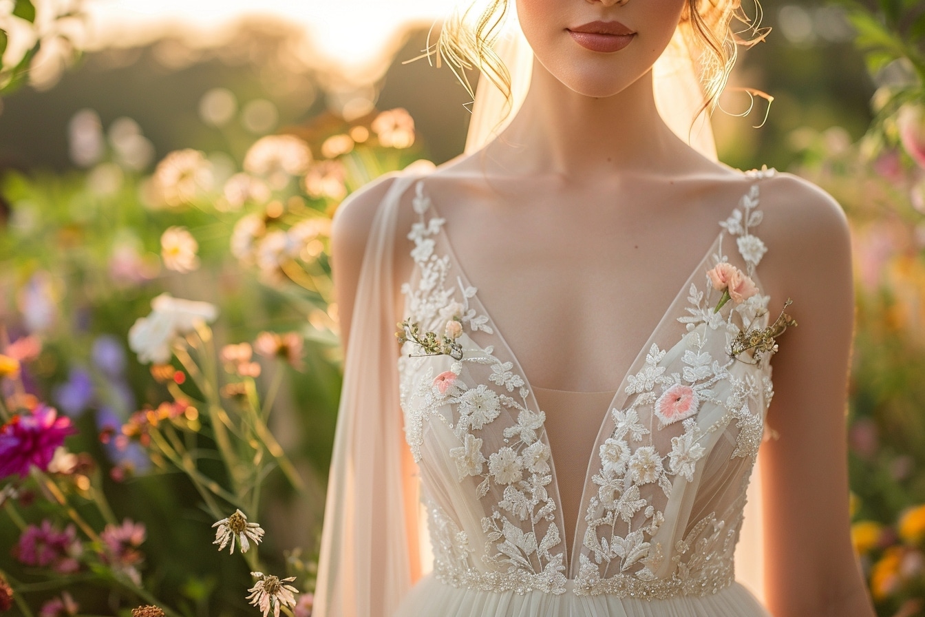 Quelle robe de mariée pour épaule large ?