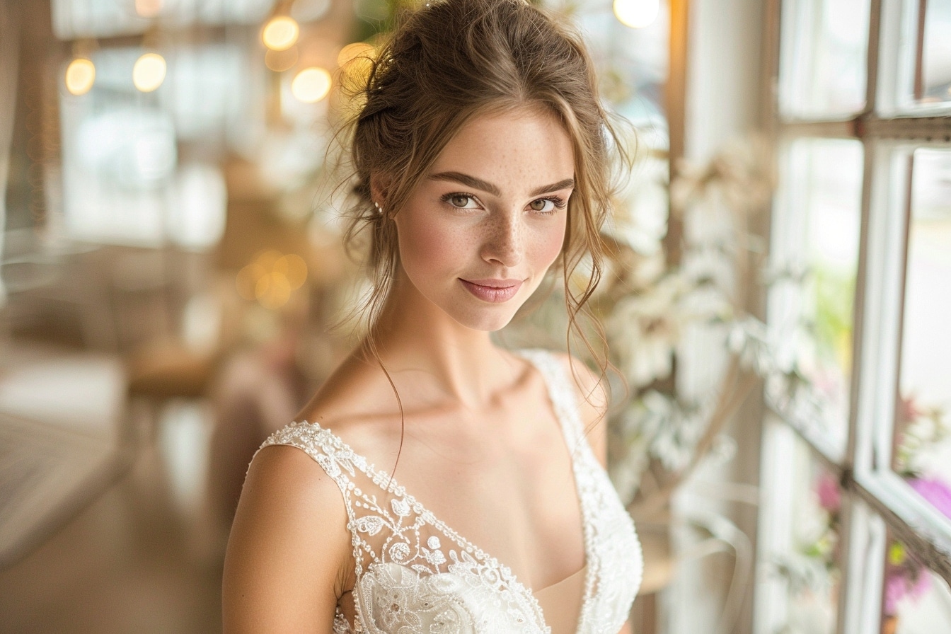 Quelle robe de mariée pour un corps en V ?