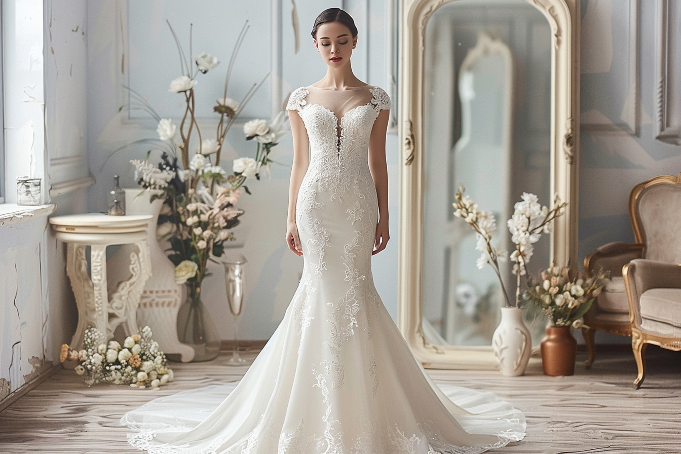 Robe de mariée fourreau pour quelle morphologie ?