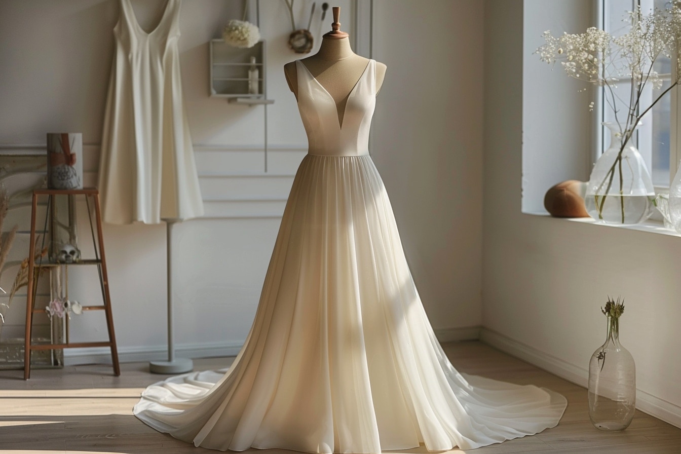 Une robe de mariée plus moderne